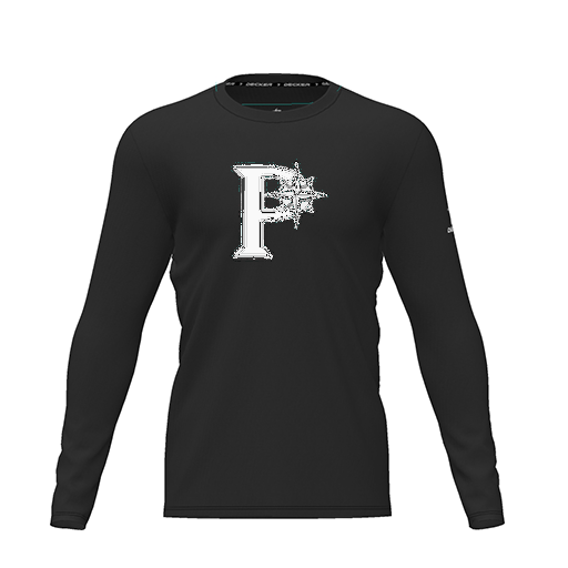 [FTLCDFBK-YXS-LOGO1] Dri Fit Performance T-Shirt (Youth XS, Black, Logo 1, Long Sleeve)