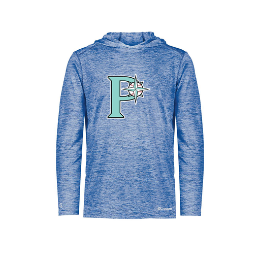 [FOLHCGRY-AS-LOGO1] Men's Charge Hoodie (Adult S, Royal, Logo 1)