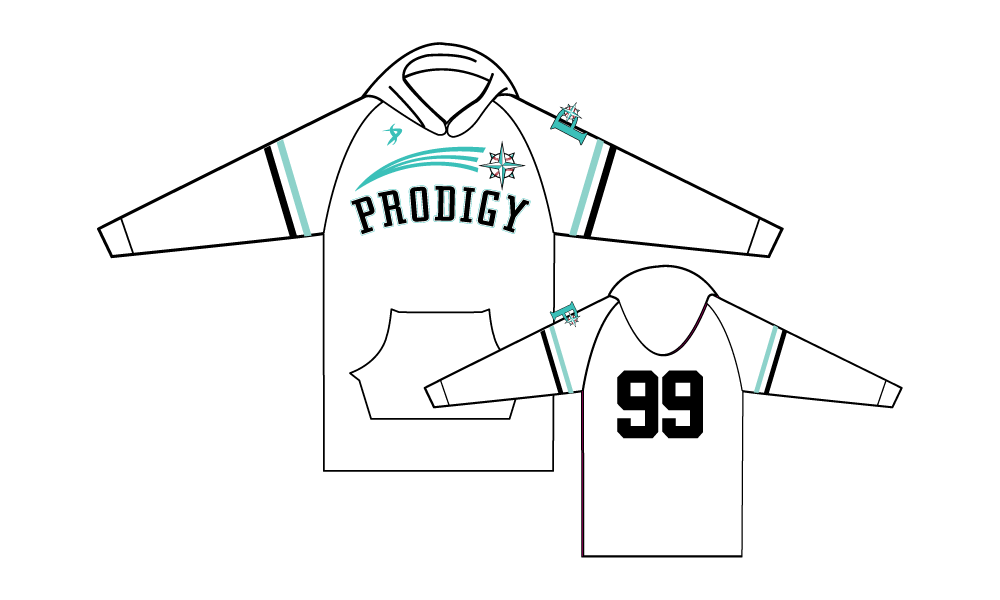KC Prodigy - Wilhoite - White Hoodie