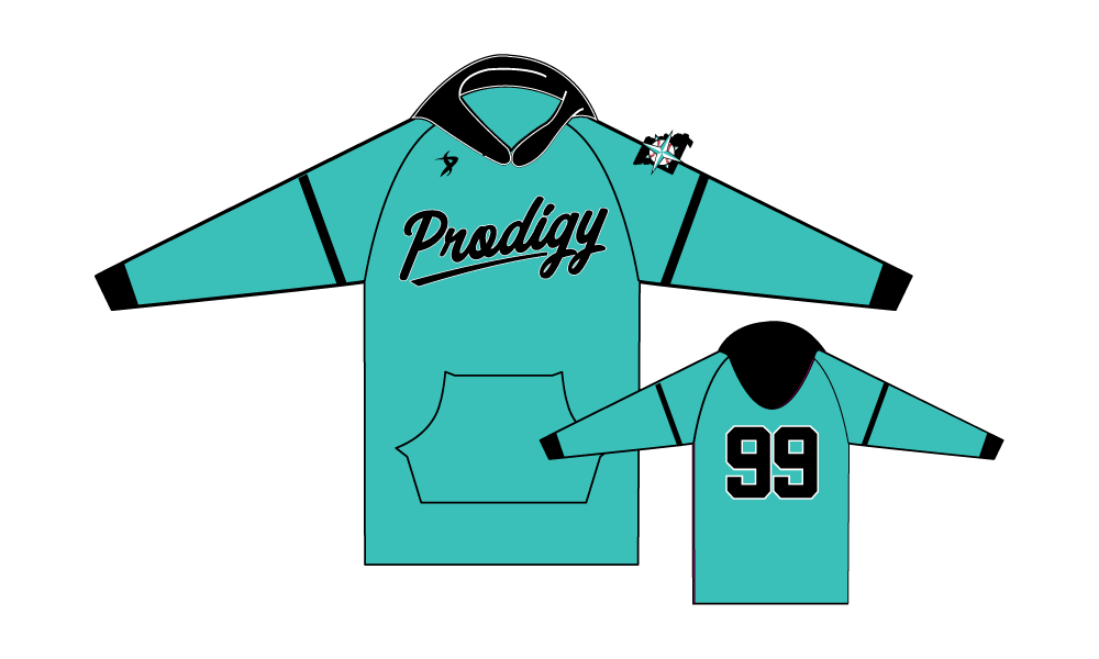 KC Prodigy - Wilhoite - Seafoam Hoodie