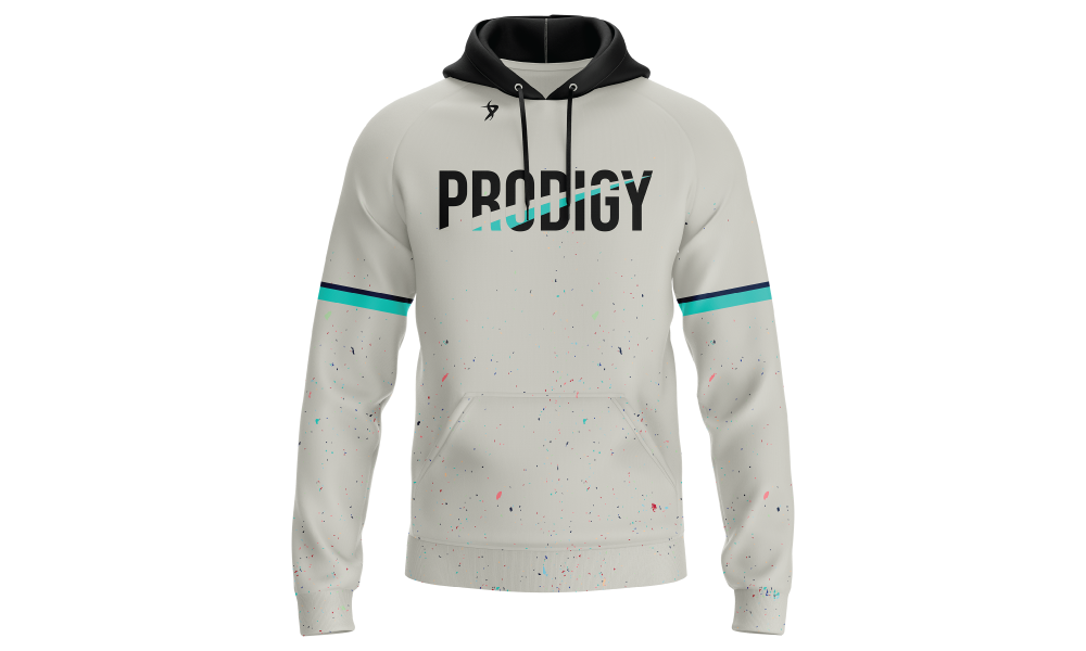 KC Prodigy - Wilhoite - Grey Splatter Hoodie (No Number)